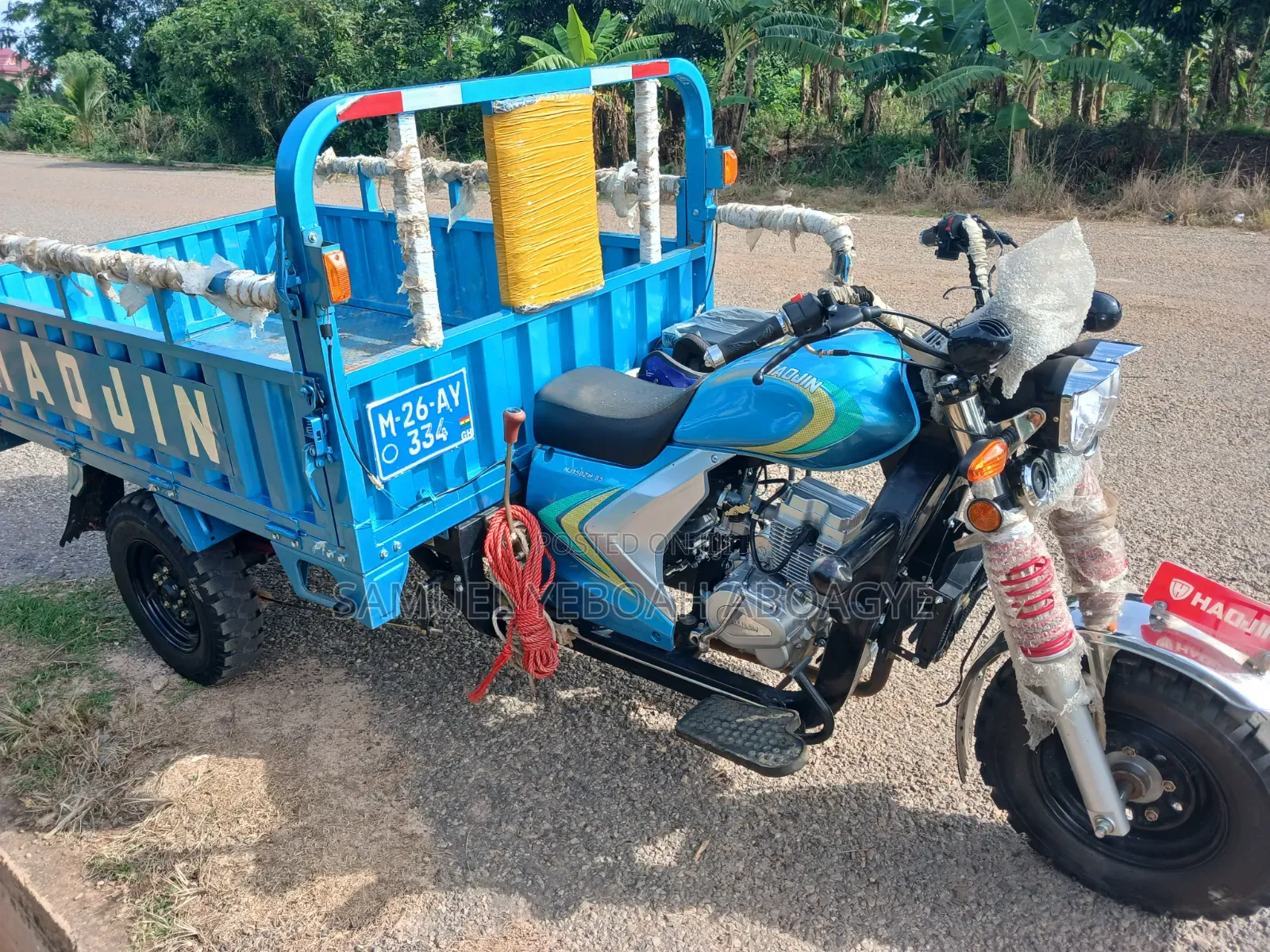 New Haojin HJ125 2026 Blue