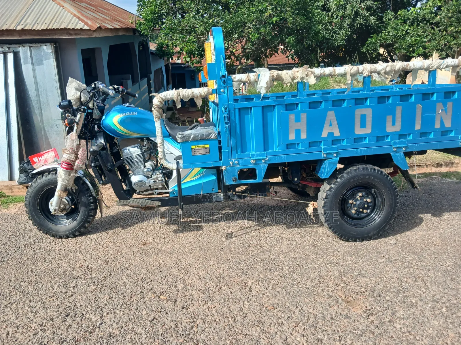 New Haojin HJ125 2026 Blue