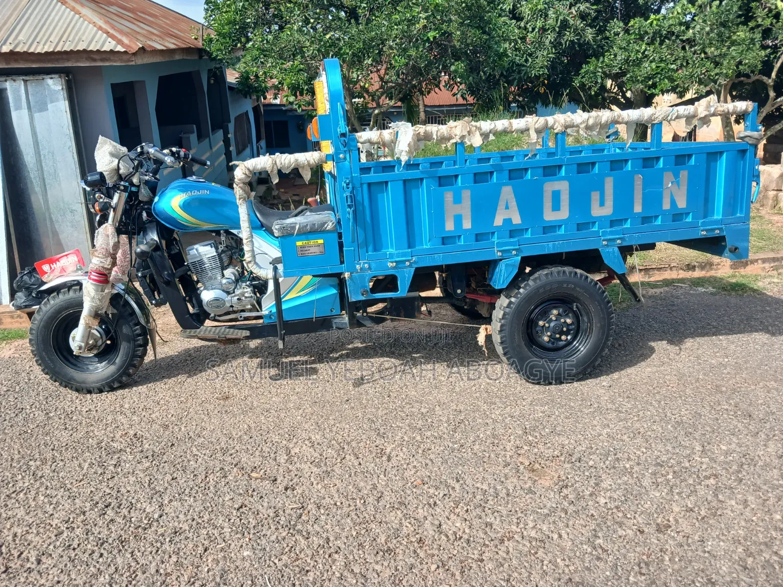 New Haojin HJ125 2026 Blue
