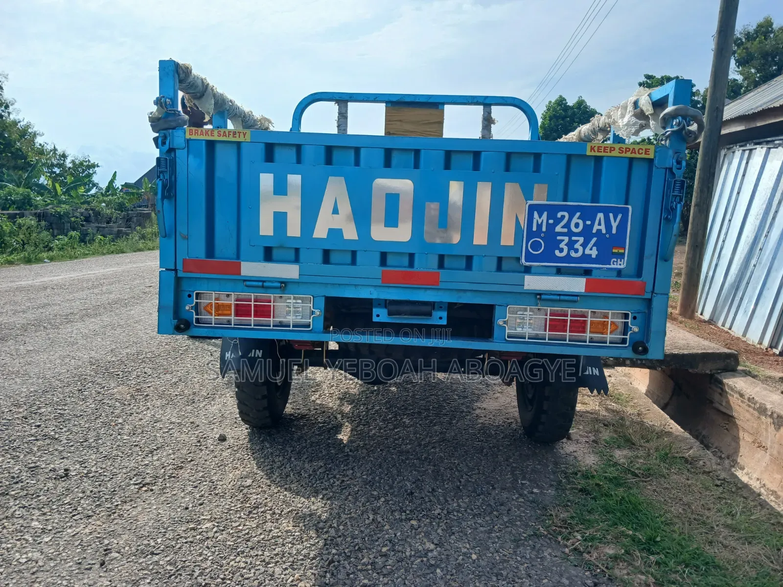 New Haojin HJ125 2026 Blue