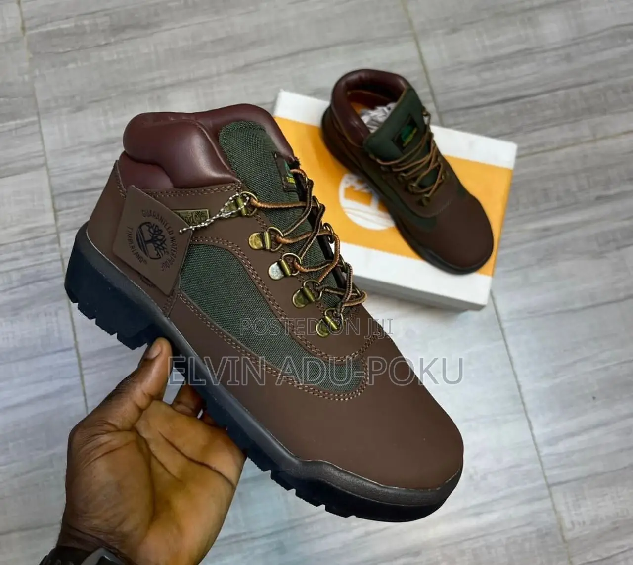 Timberland Nubuck Waterproof Field Boots , Swipe > 