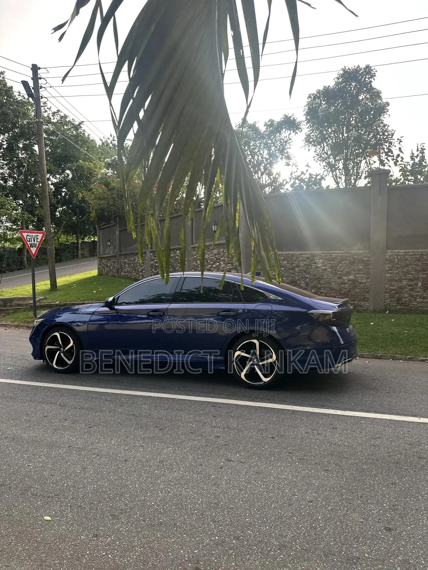 Honda Accord Sport (2.0L 4cyl Turbo 6M) 2019 Blue