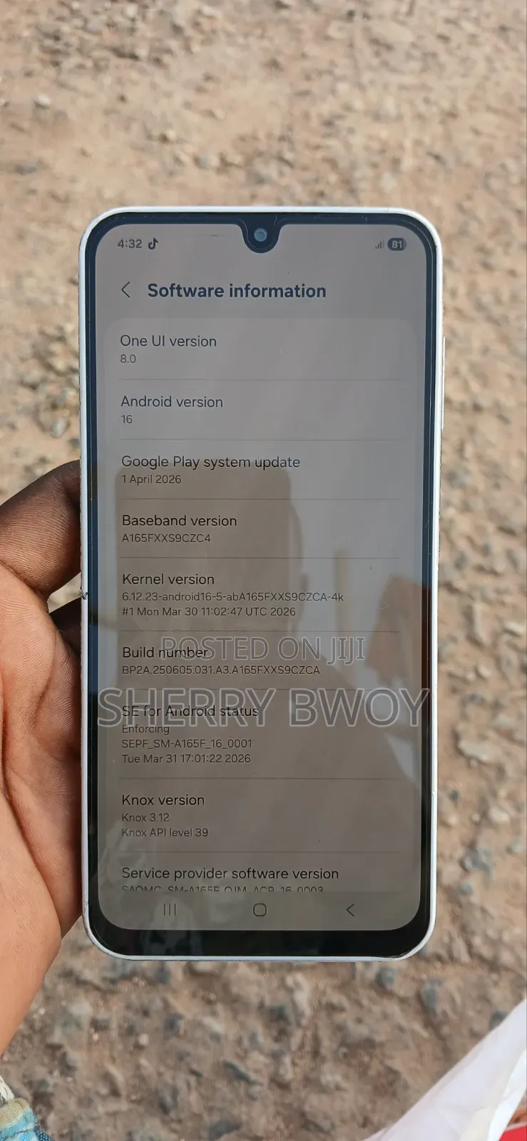 Samsung Galaxy A16 5G 128 GB Gray