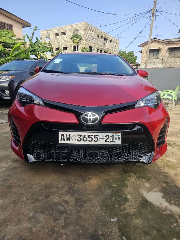 Toyota Corolla S 4dr Sedan (1.8L 4cyl CVT) 2015 Red