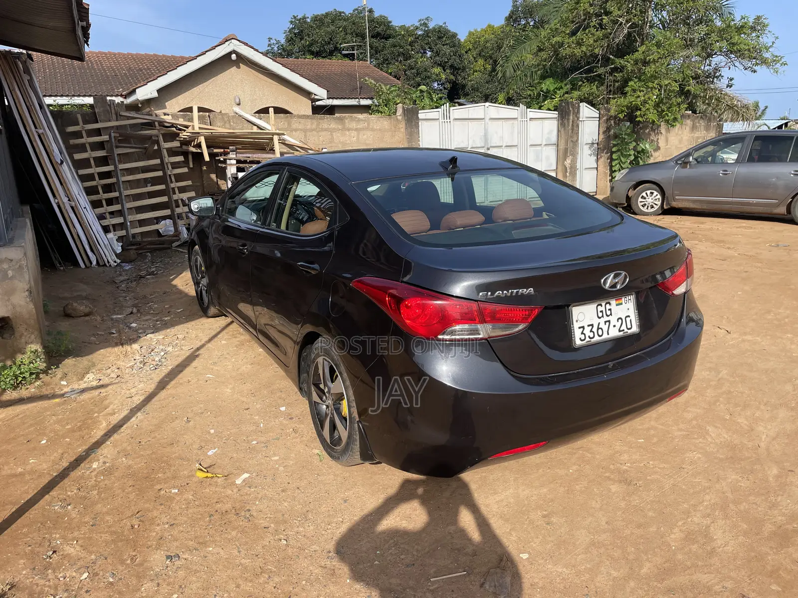 Hyundai Elantra 2013 Gray