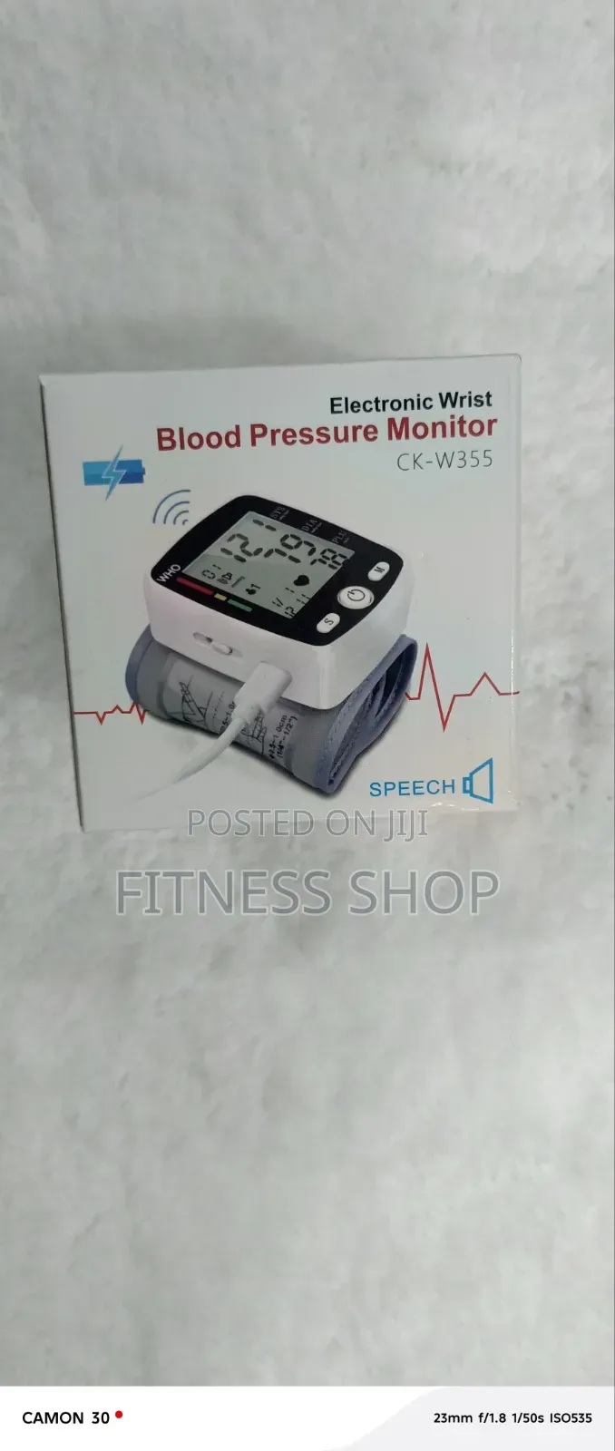 Blood Pressure Monitor ( Rechargeable)