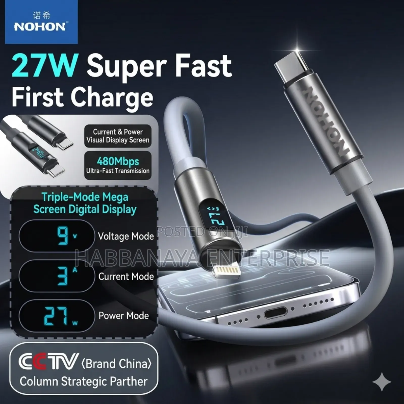 Nohon Digital Charging Cable