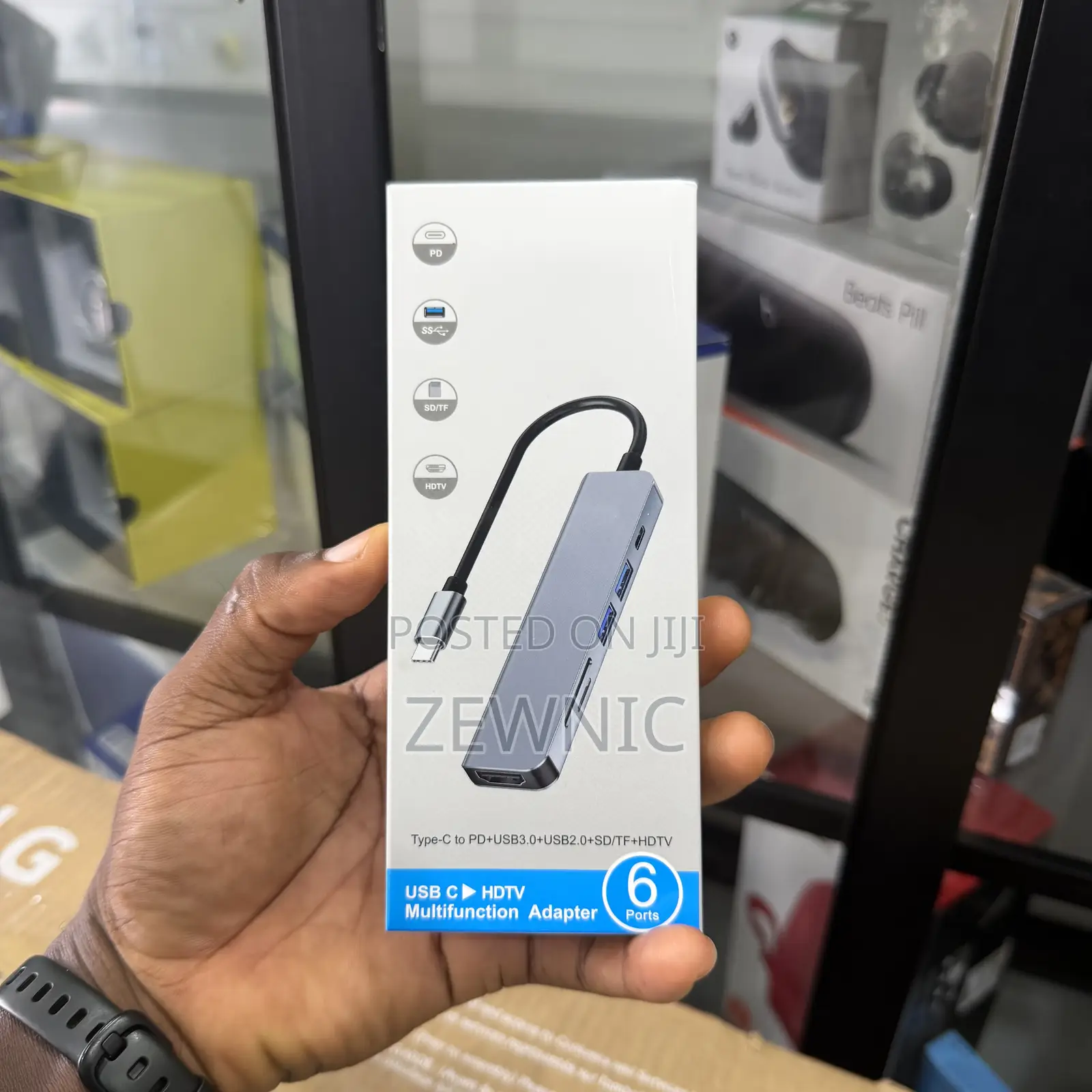 Type C to Hdmi 6 in 1