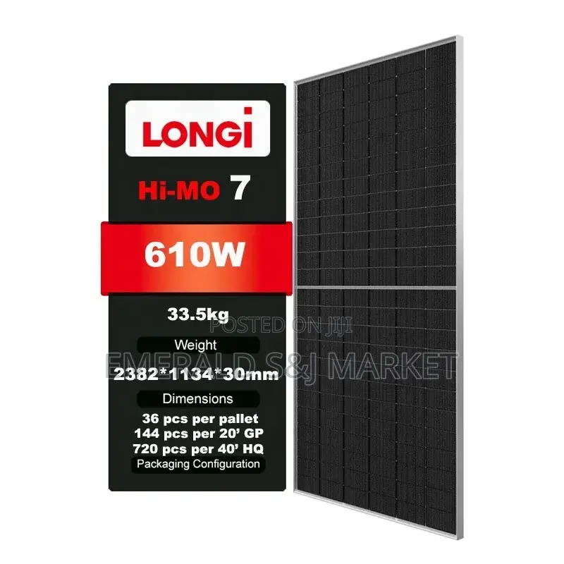 Solar Panels 605w