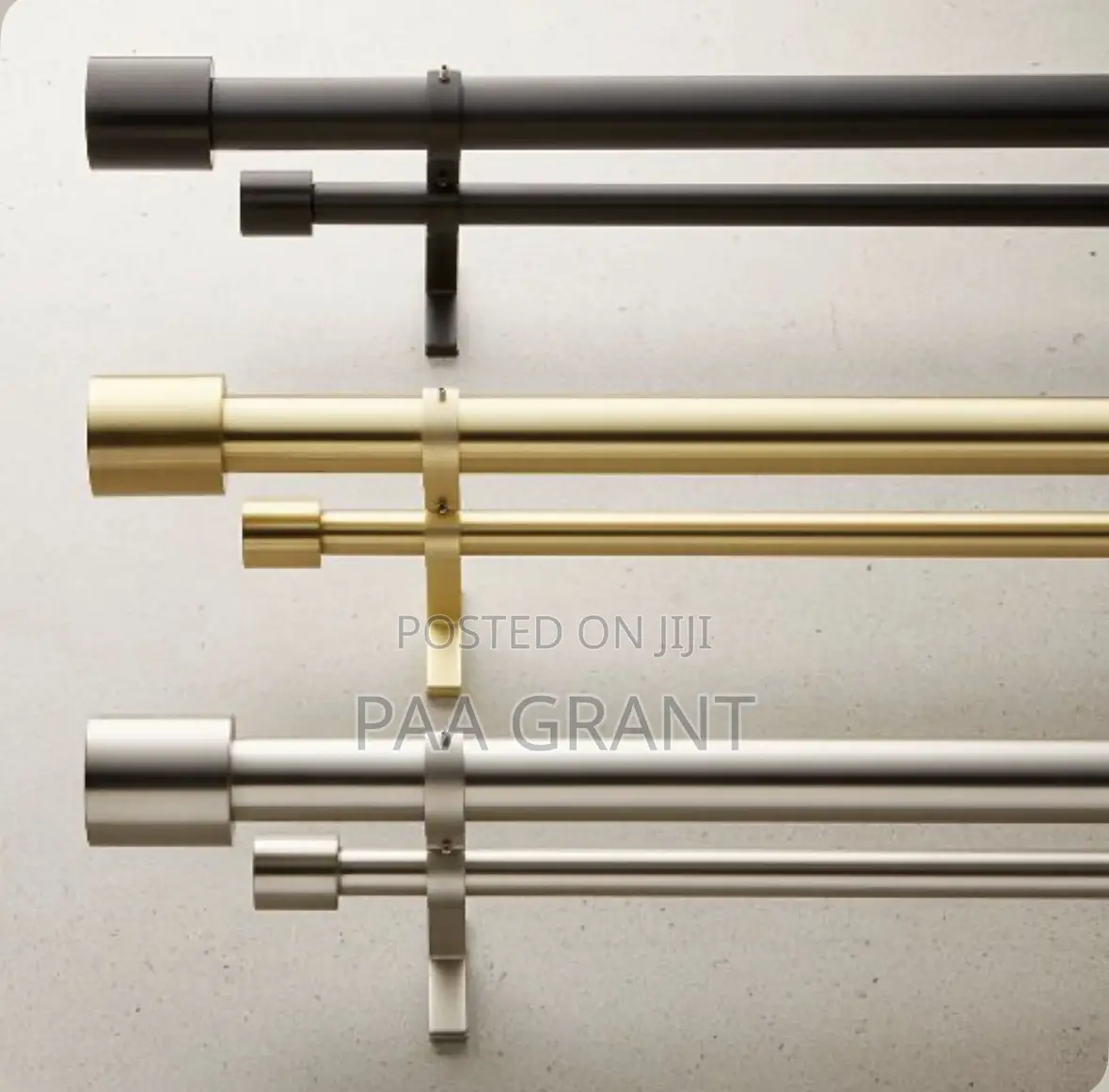Long Lasting Strong Double Rods for Both Living and Living Rooms