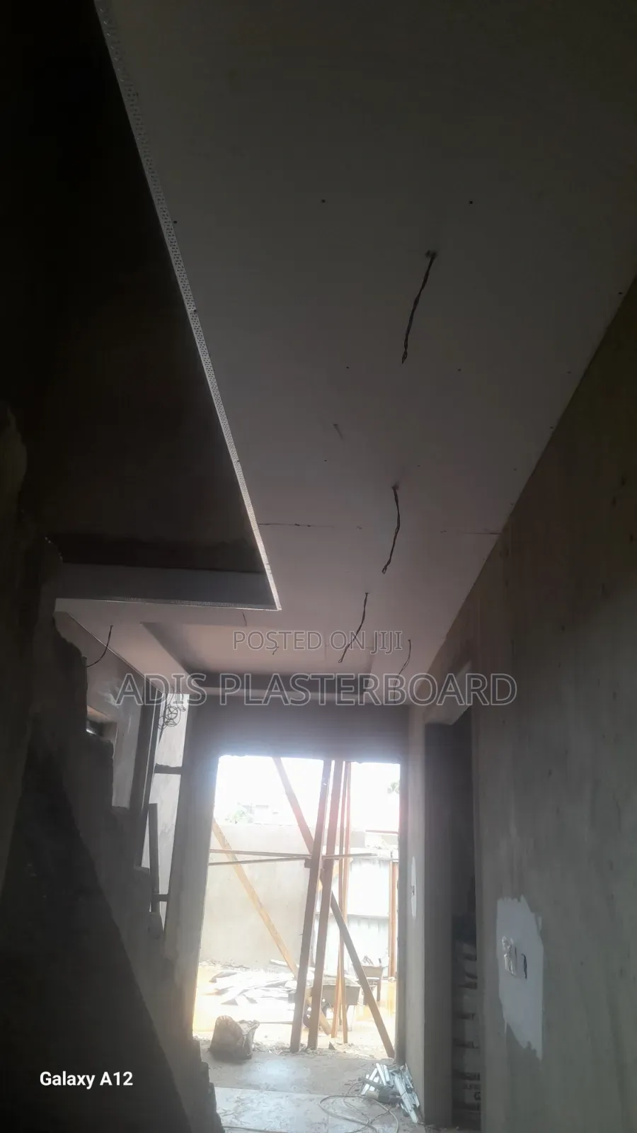 Original Plasterboard Installation