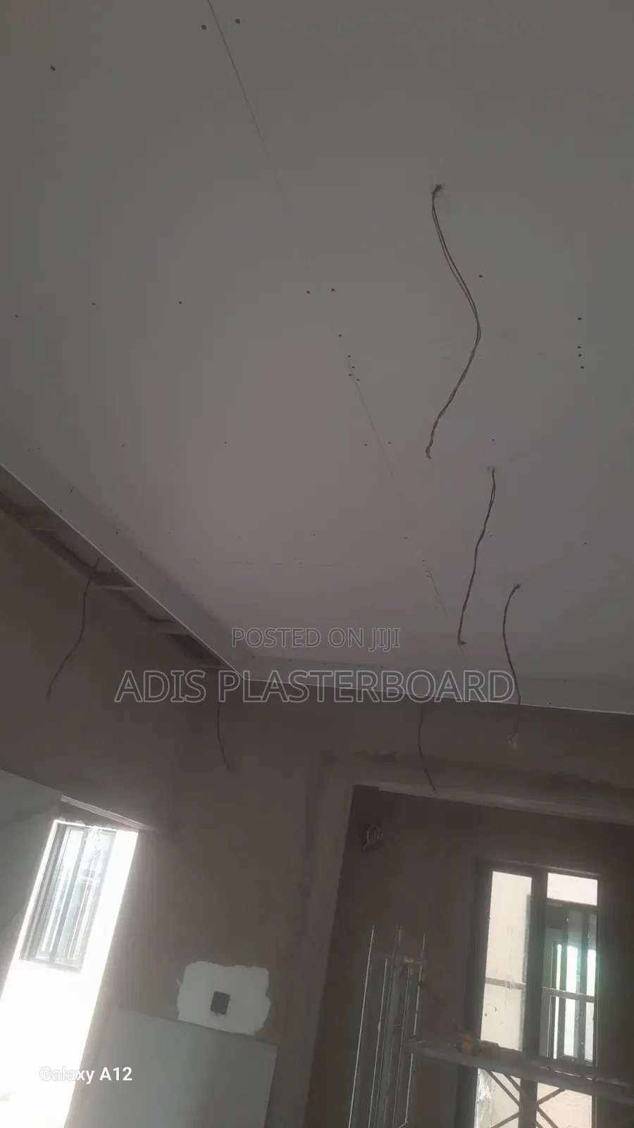 Original Plasterboard Installation