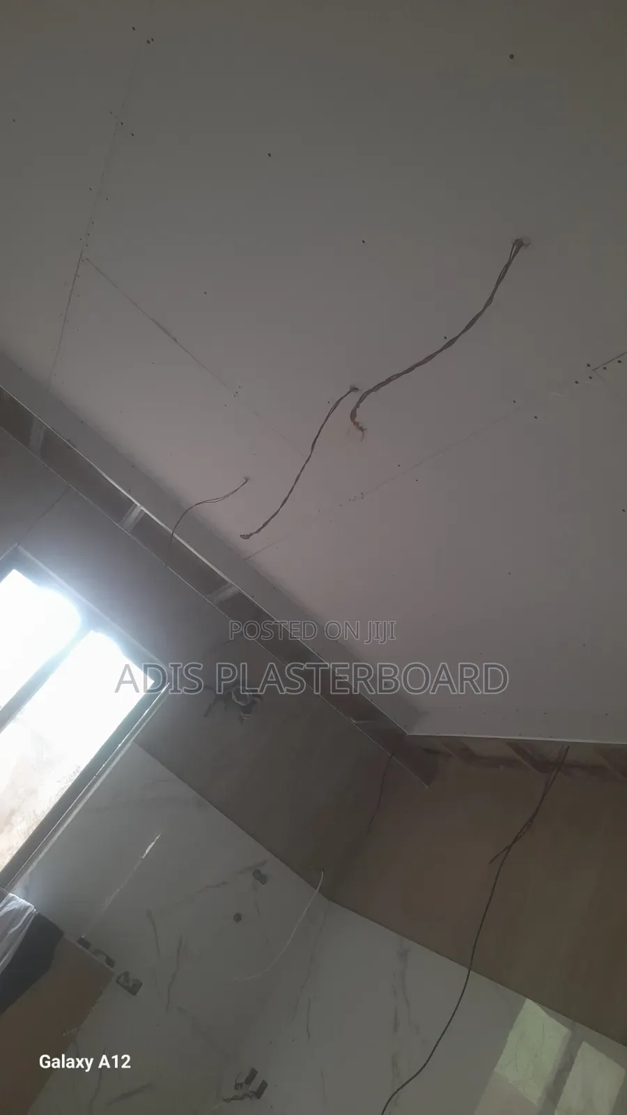 Original Plasterboard Installation