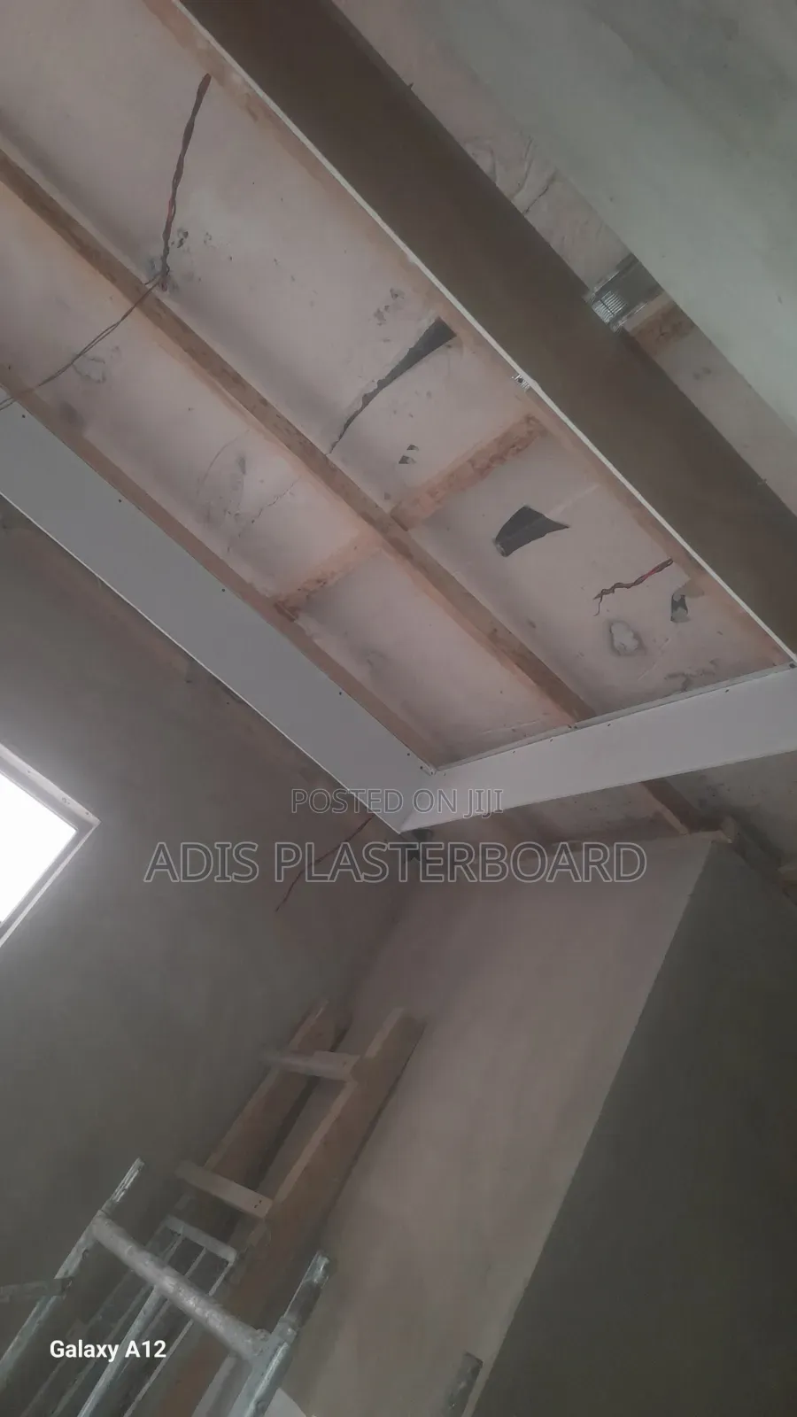 Original Plasterboard Installation