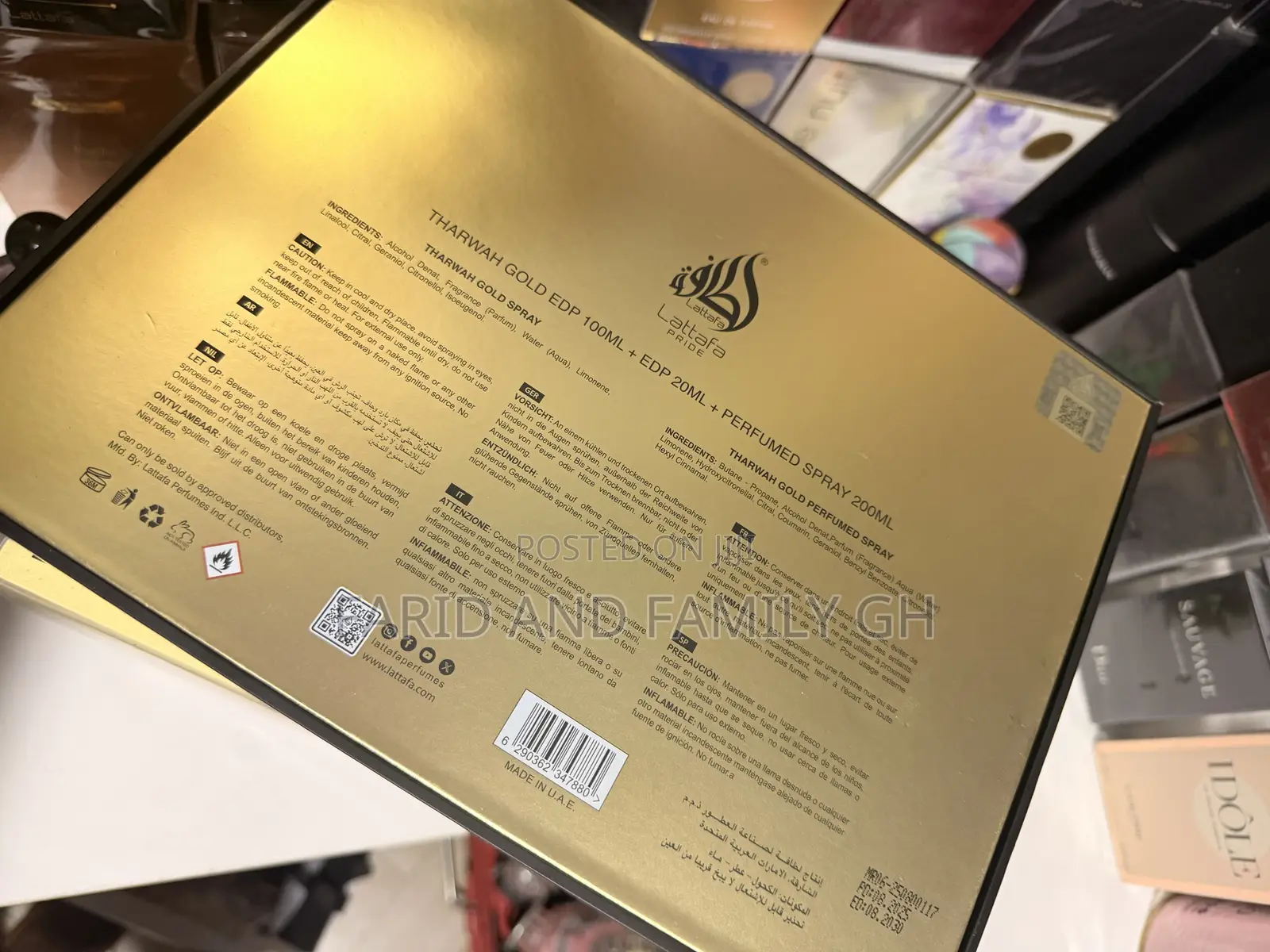 Tharwah Gold - Lattafa Pride