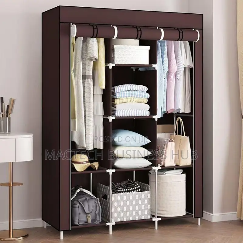 3 Tier Fabric Wardrobe