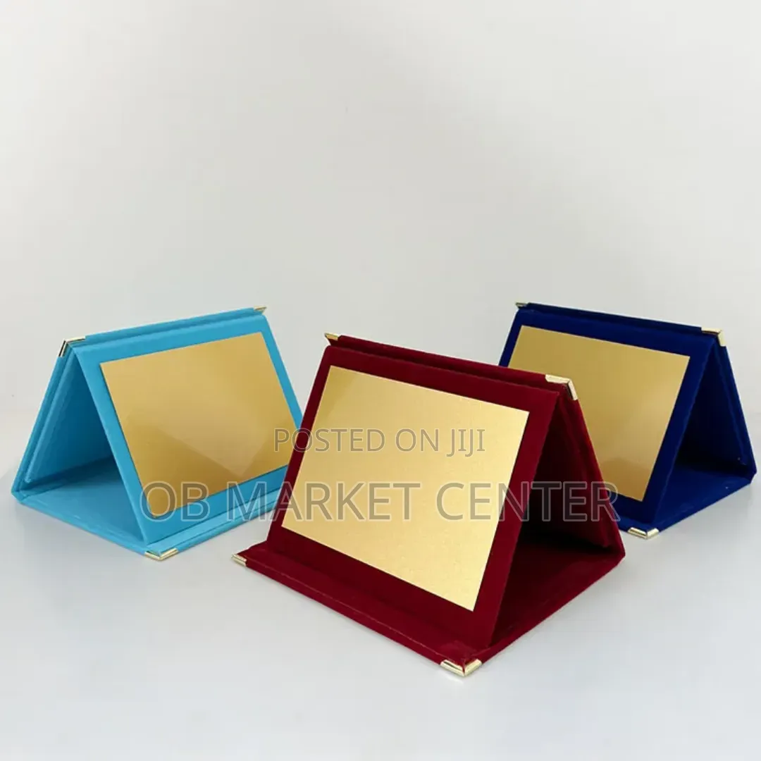 Wooden Award Plaque for Citation, Cervical and Pictures