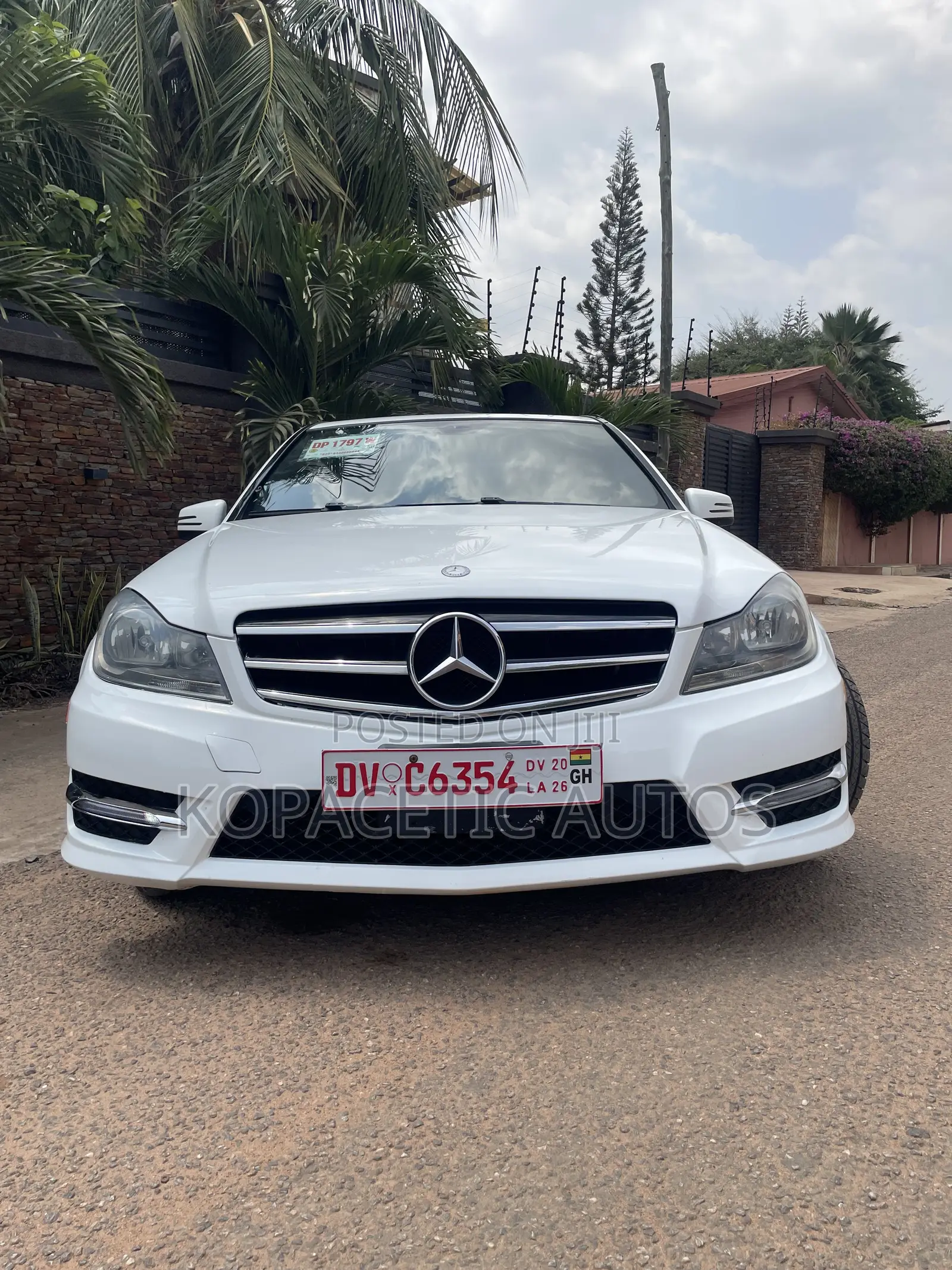 Mercedes-Benz C250 2014 White