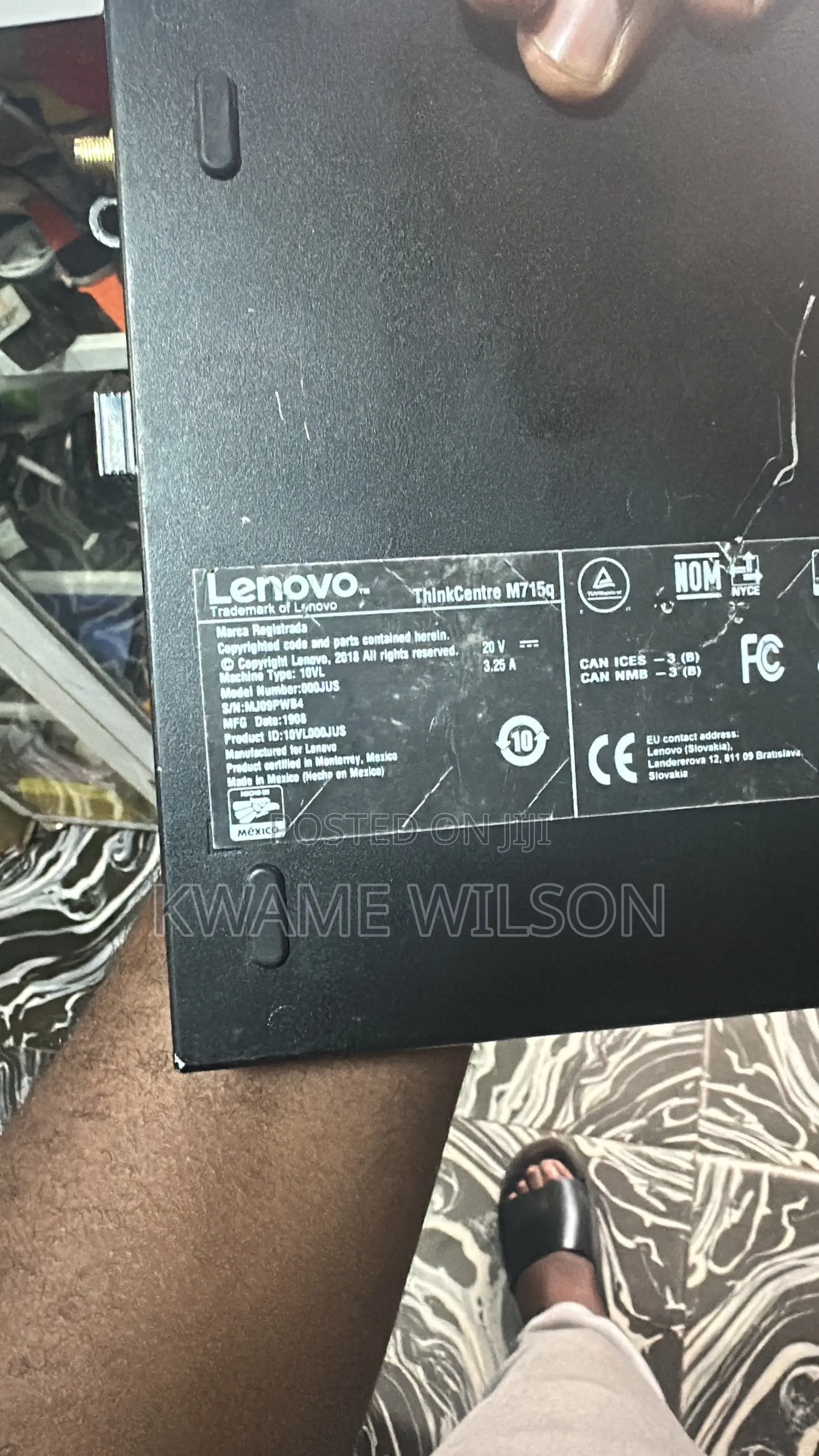 Desktop Computer Lenovo ThinkCentre M715 Tiny 8GB AMD A10 HDD+SSD 350GB