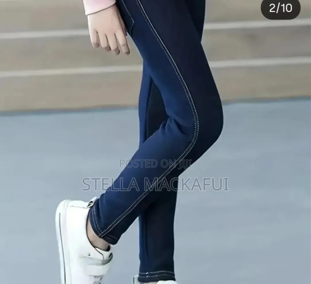Faux Jeans Leggings for 3-8yrs Girls