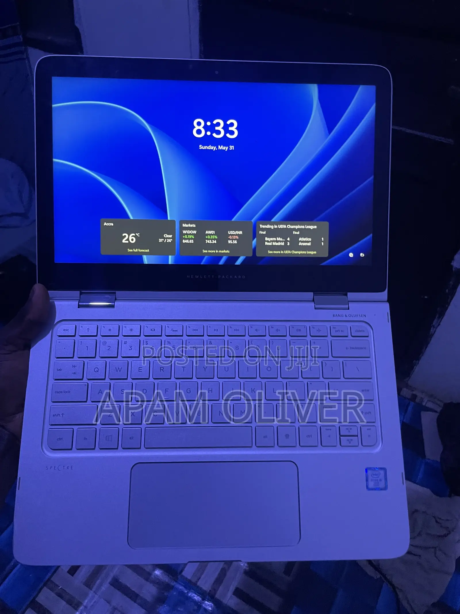 Laptop HP Spectre 8GB Intel Core i5 SSD 256GB