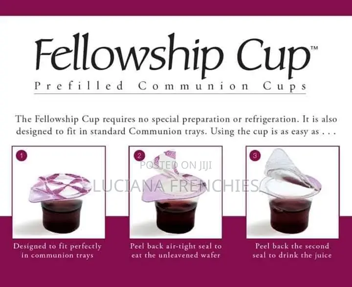 Wholesale Imported Pre Filled Communion Bread and Wine