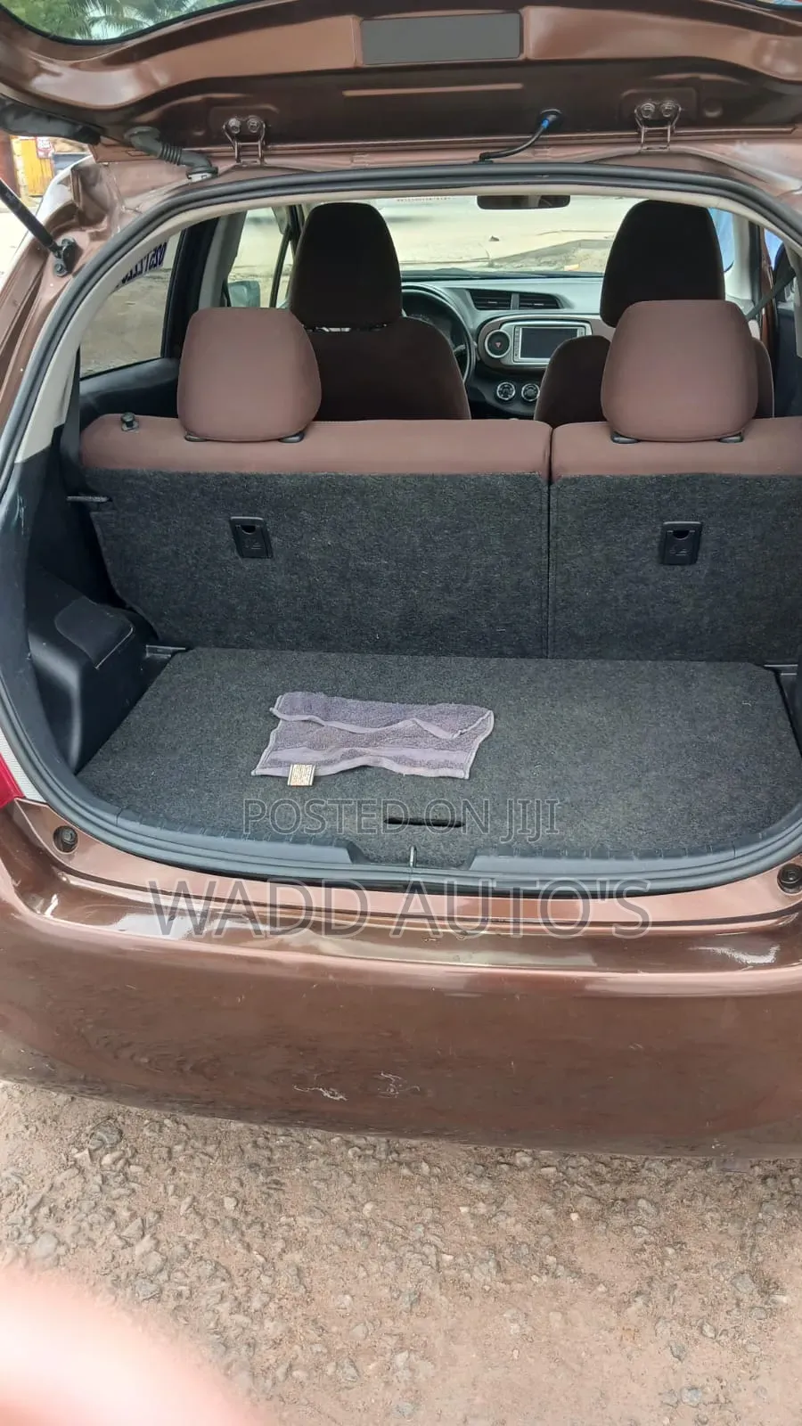 Toyota Vitz 2012 Brown