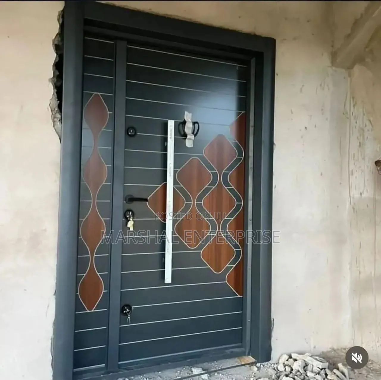 Heavy Steel Metal Door