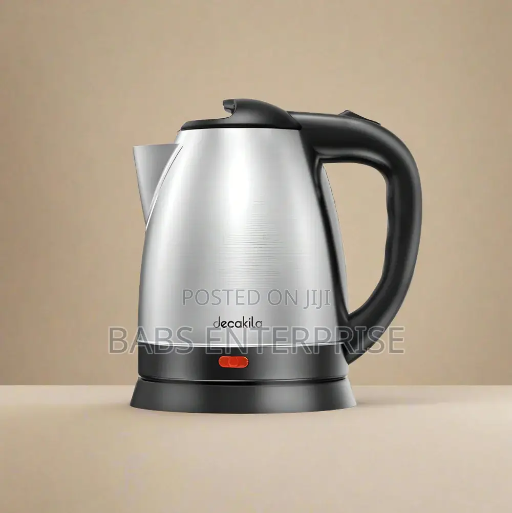 Decakila 1.8l Stainless Steel Electric Kettle 1500w - Kekt031m