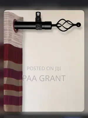 Tough Curtains Rods for Both Living Bedrooms