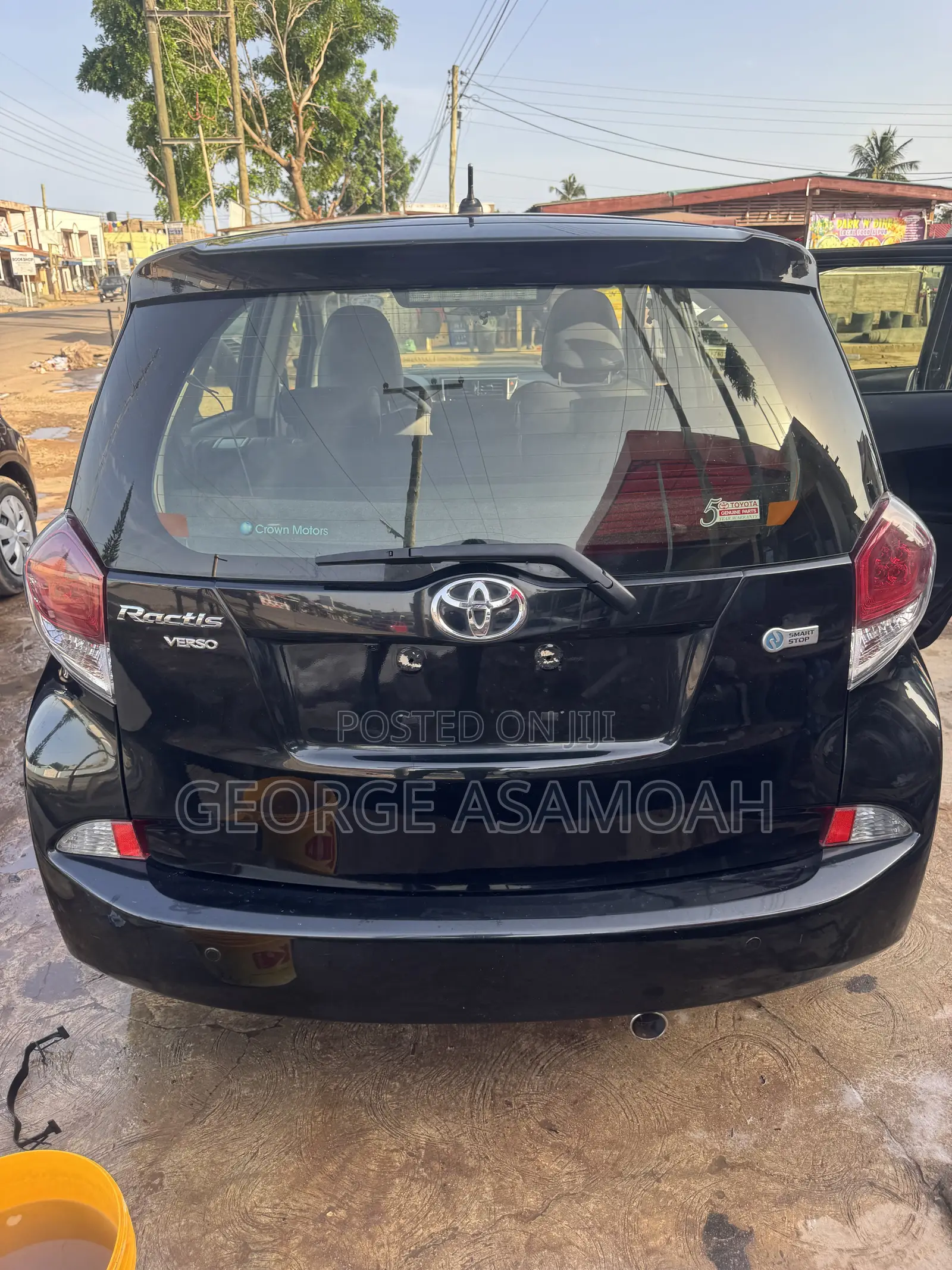 Toyota Ractis 1.5 FWD 2016 Black
