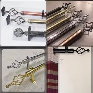 Premium Single Rods for Both Living Bedrooms
