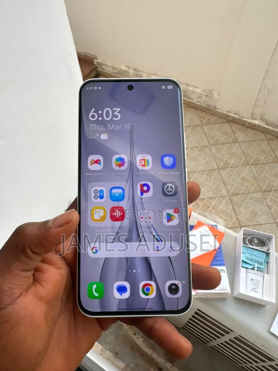 New Tecno Spark Slim 256 GB White