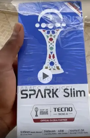 New Tecno Spark Slim 256 GB White