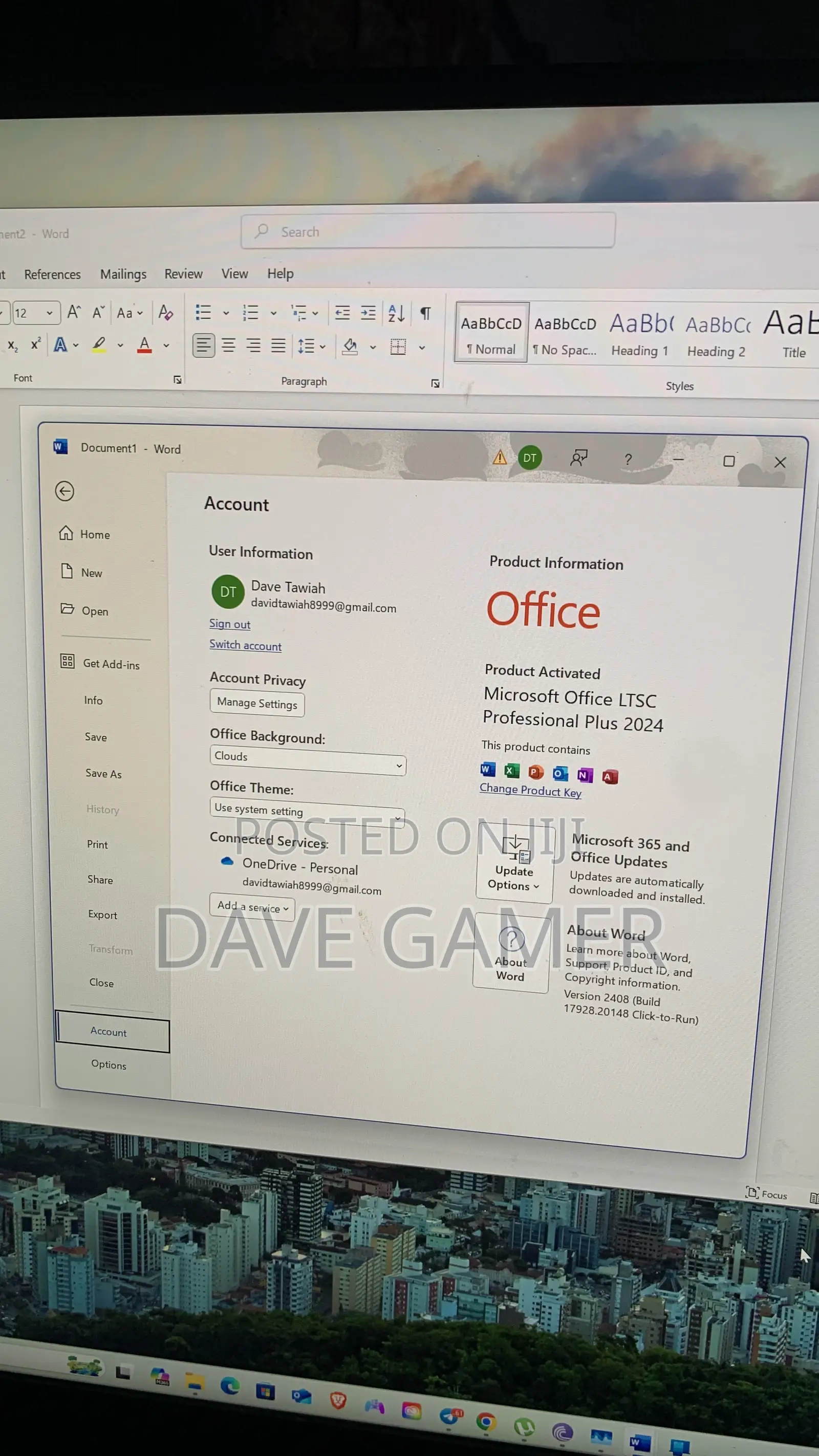 Ms Office 2024 Activated (For Windows)