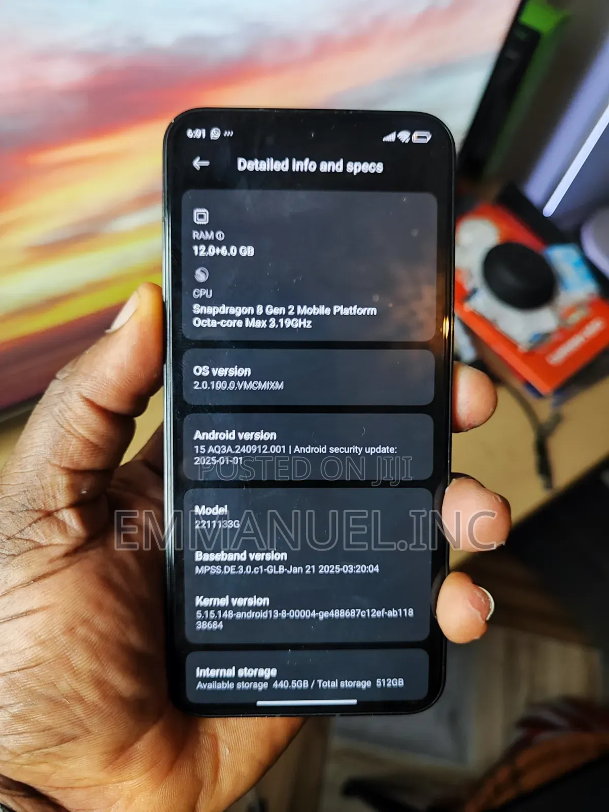 Xiaomi 13 512 GB Black