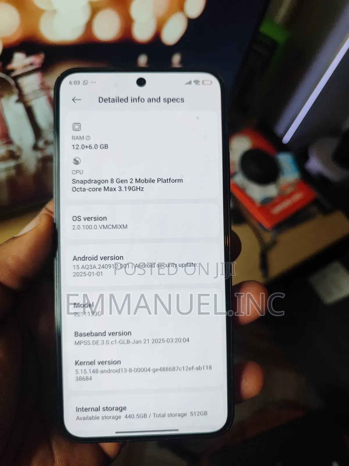 Xiaomi 13 512 GB Black