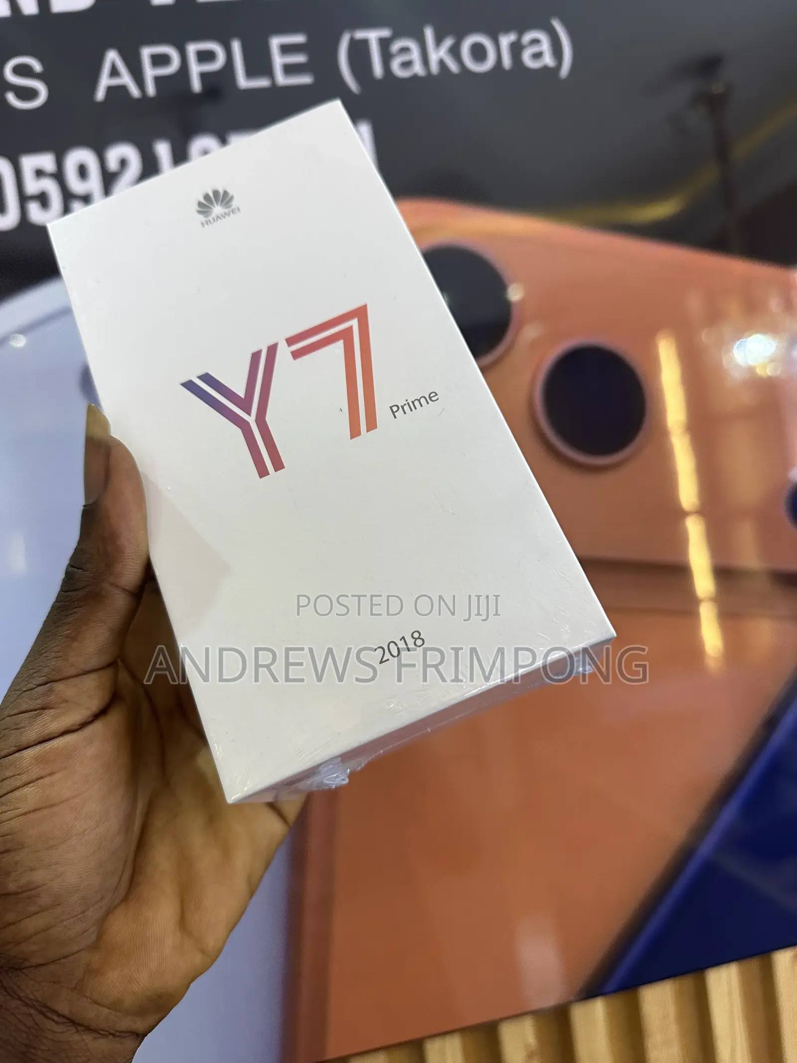 New Huawei Y7 2018 16 GB Black