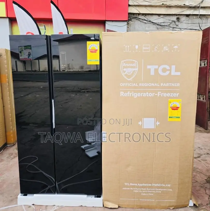TCL Premium Black 532 L Refrigerator