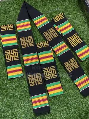 Handwoven Adinkra Branded Sashes