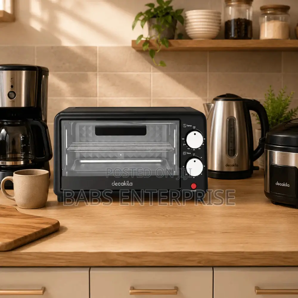 Decakila 10l Toaster Oven With Temperature Control 650w – Keev022b