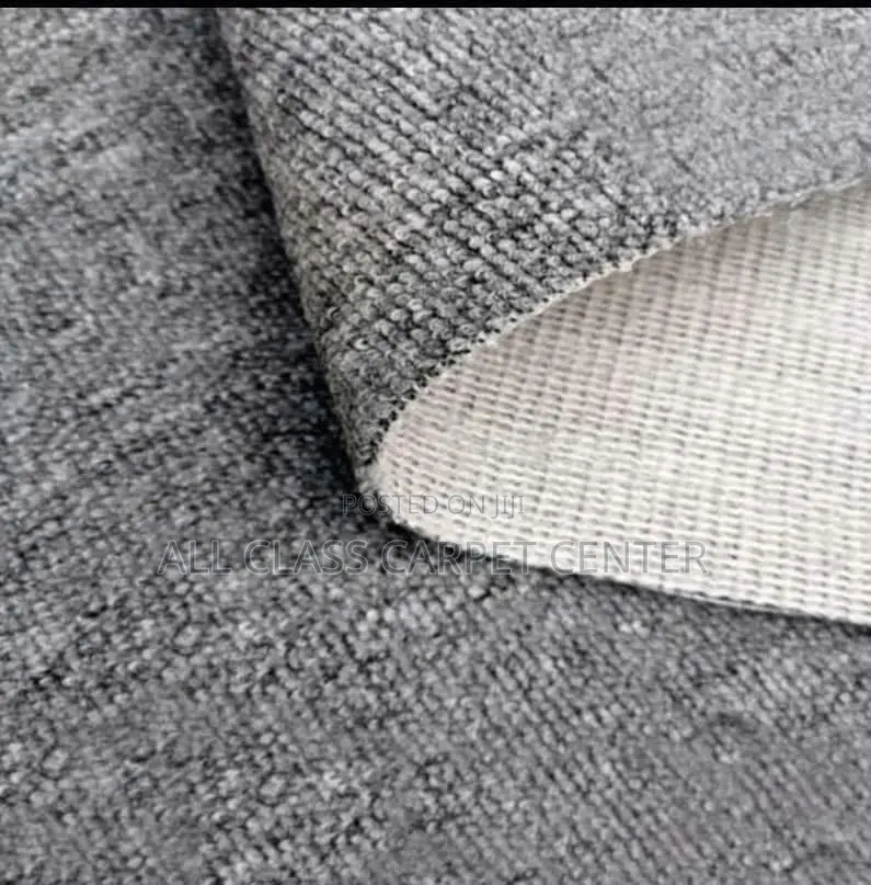 Plain Grey Industrial Floor Woolen Rug