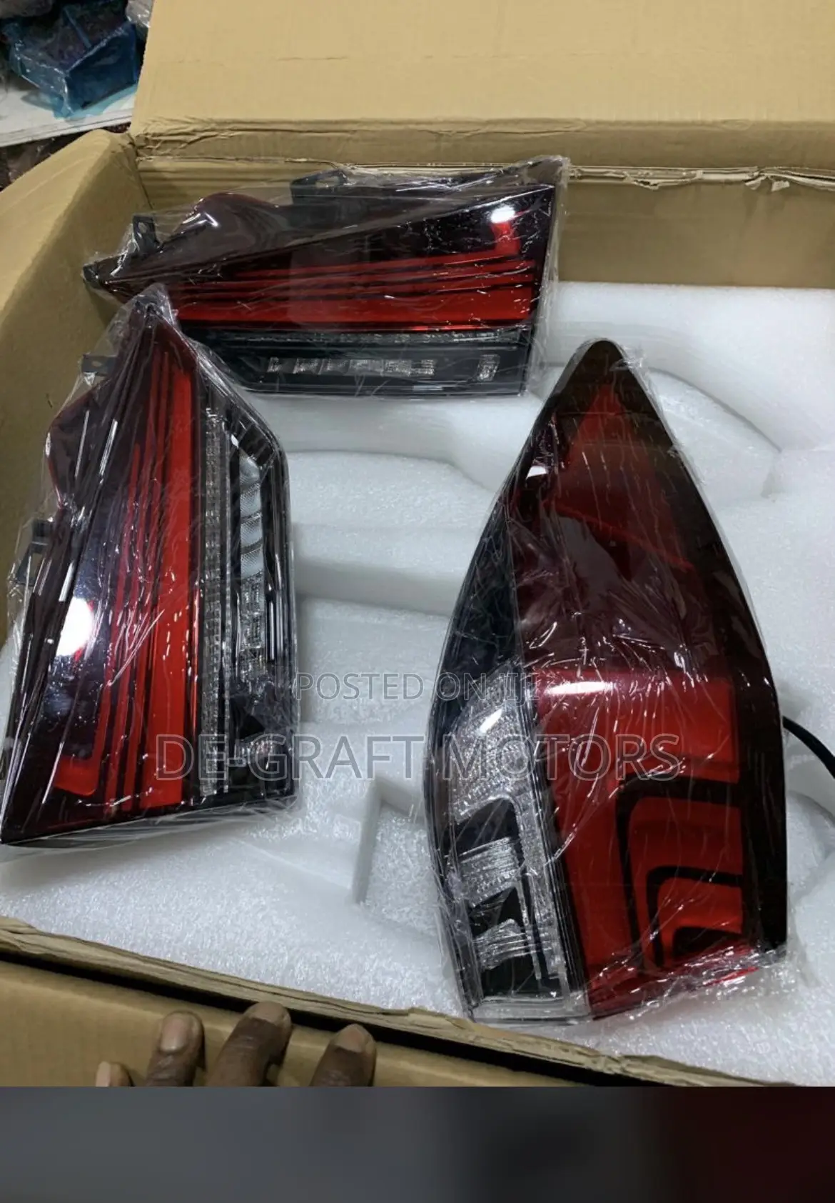 Rx350 Taillights and Bootlight