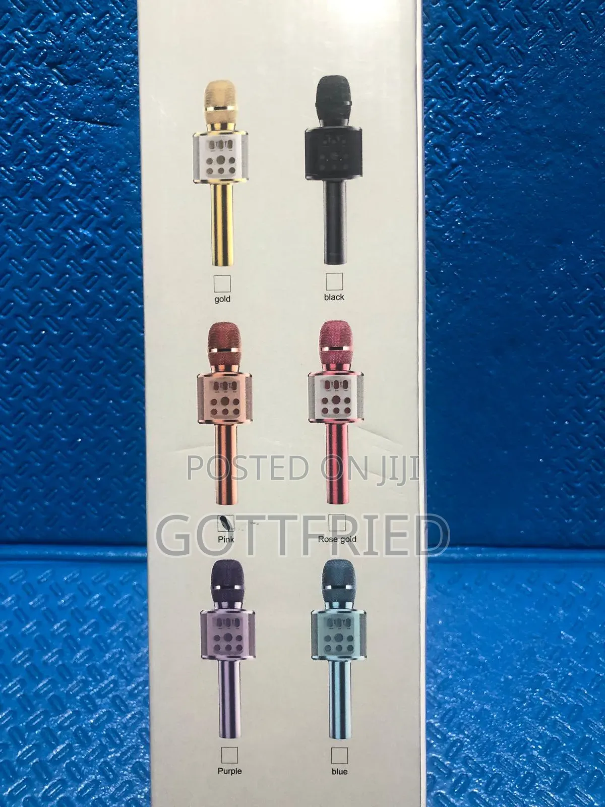 Q98 Wireless Karaoke Microphone With Speaker