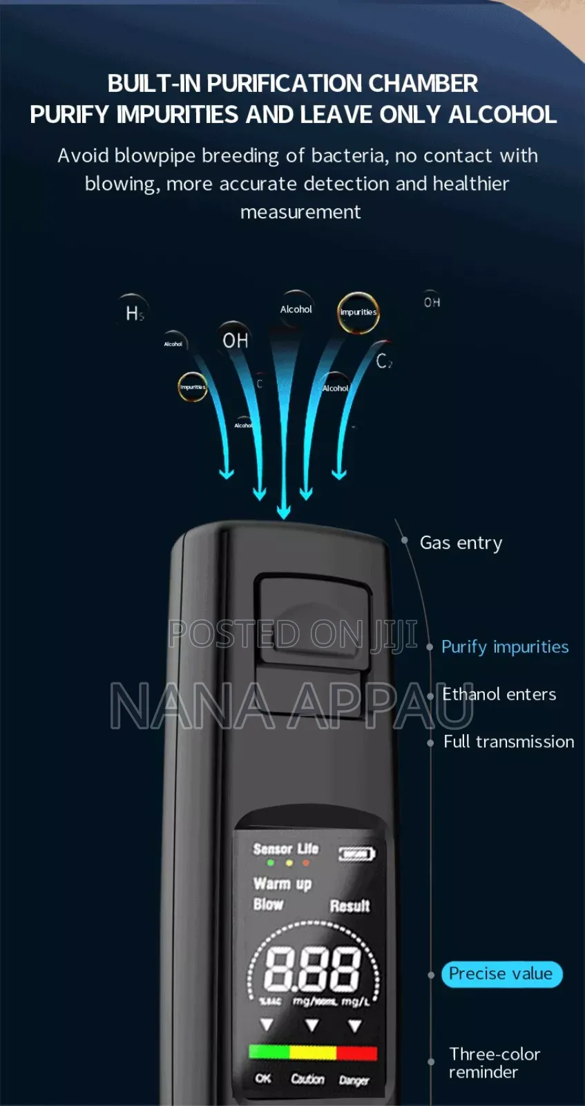 Alcohol Tester Breath Breathalyzer