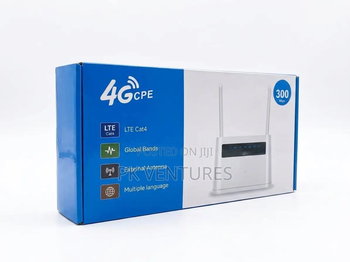 4g Lte High-Speed Indoor Wifi 6 Router With Sim Card Slot