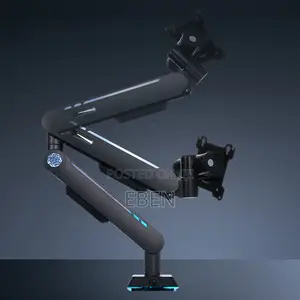 Adjustable Gas Spring Monitor Arm Desk Mount (24-49inch)