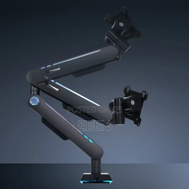 Adjustable Gas Spring Monitor Arm Desk Mount (24-49inch)