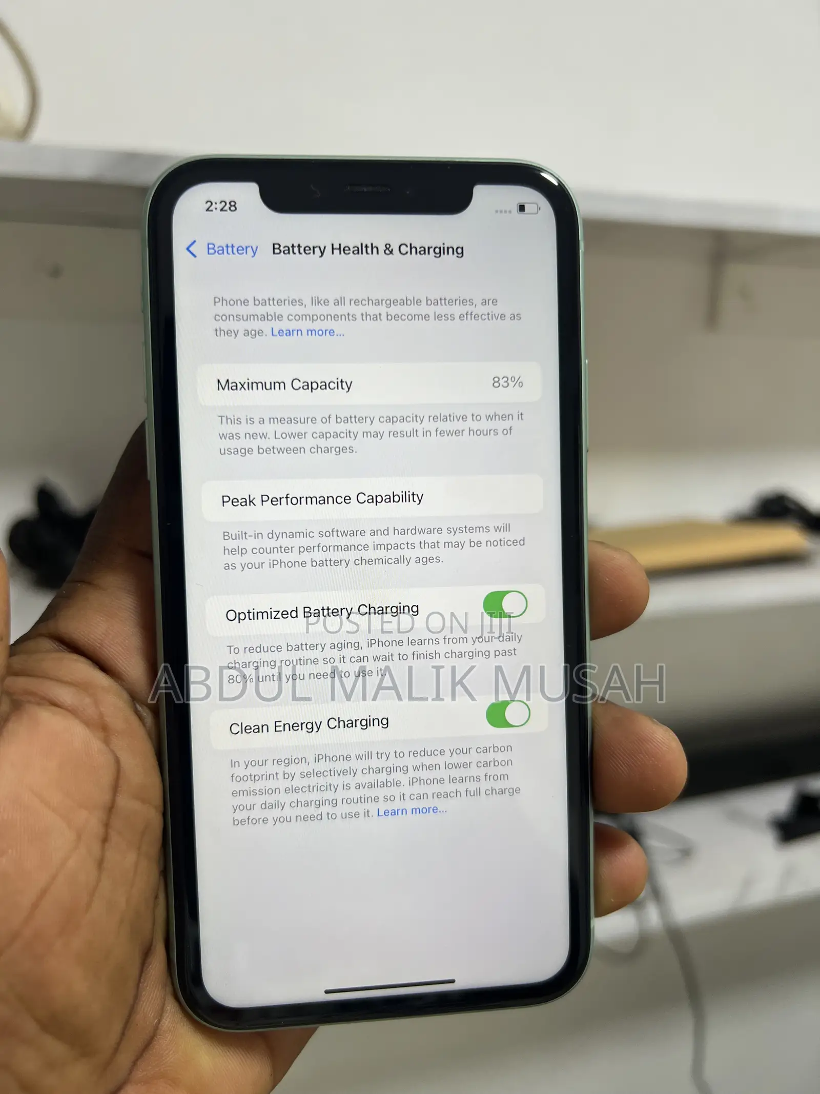 Apple iPhone 11 64 GB Green
