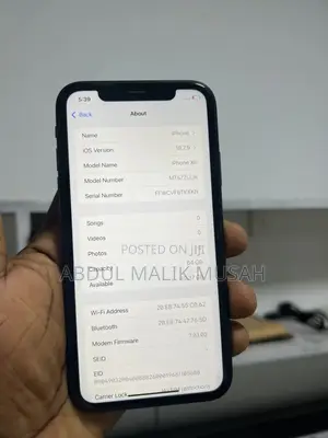 Apple iPhone XR 64 GB Black